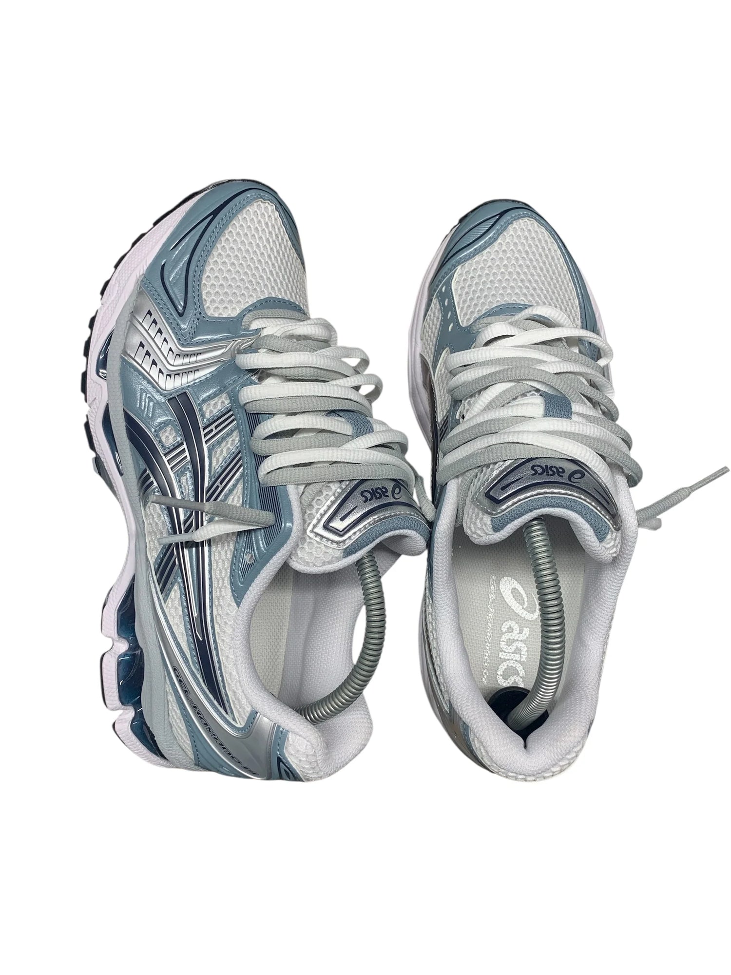 ASICS GEL KAYANO FJORD GREY DOUBLE LACED